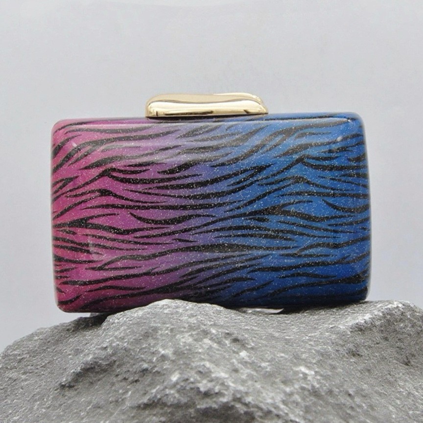 Women Bags Green - Acrylic clutch bag women designer evening