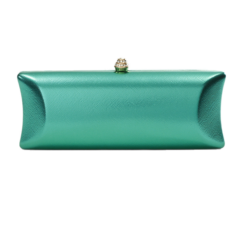 Women Bags Green - Classical Long Box Evening Bag Women's