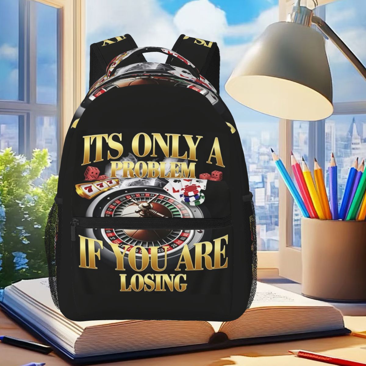 Women Bags Winners - Winners Never Quit Funny Gambling Meme