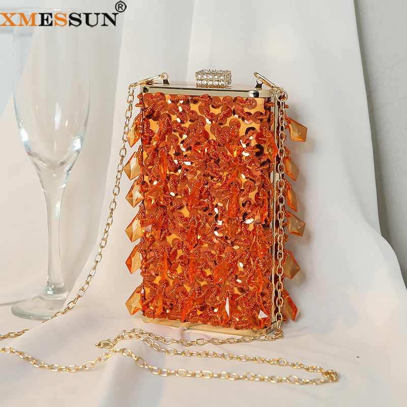 Evening Bag Beaded - XMESSUN Kim Cương Mới Tối Túi