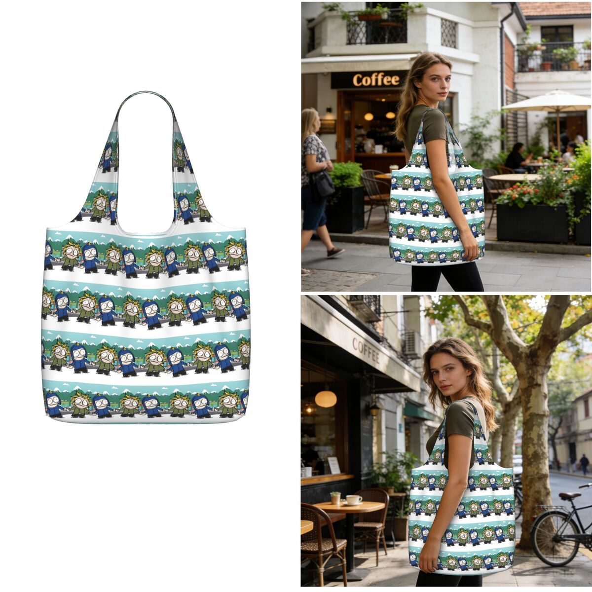 Women X Bags - Craig X Tweek Shopping Tote Bag