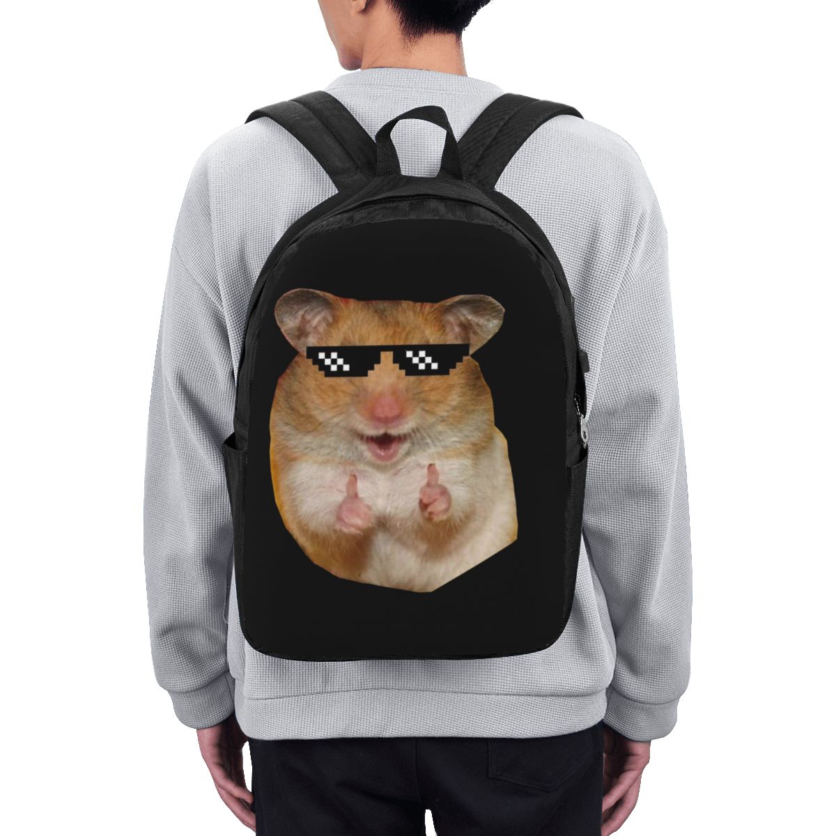 Funny Hamster Backpack Travel  - đánh giá và giá Women Bags Laptop