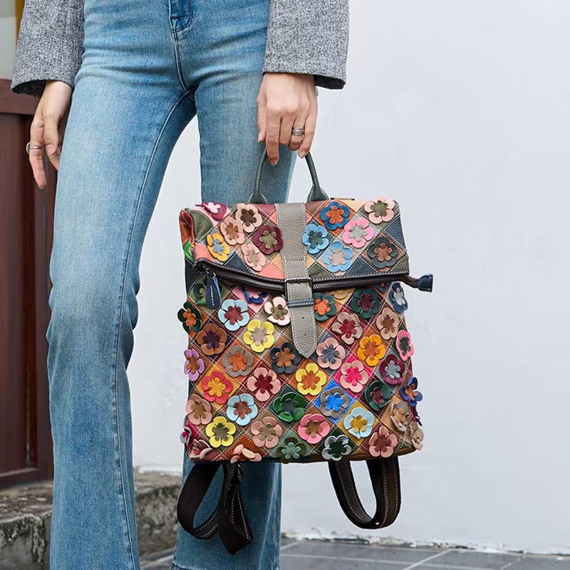 Vintage Women Genuine Leather  - đánh giá và giá Women Bags Casual