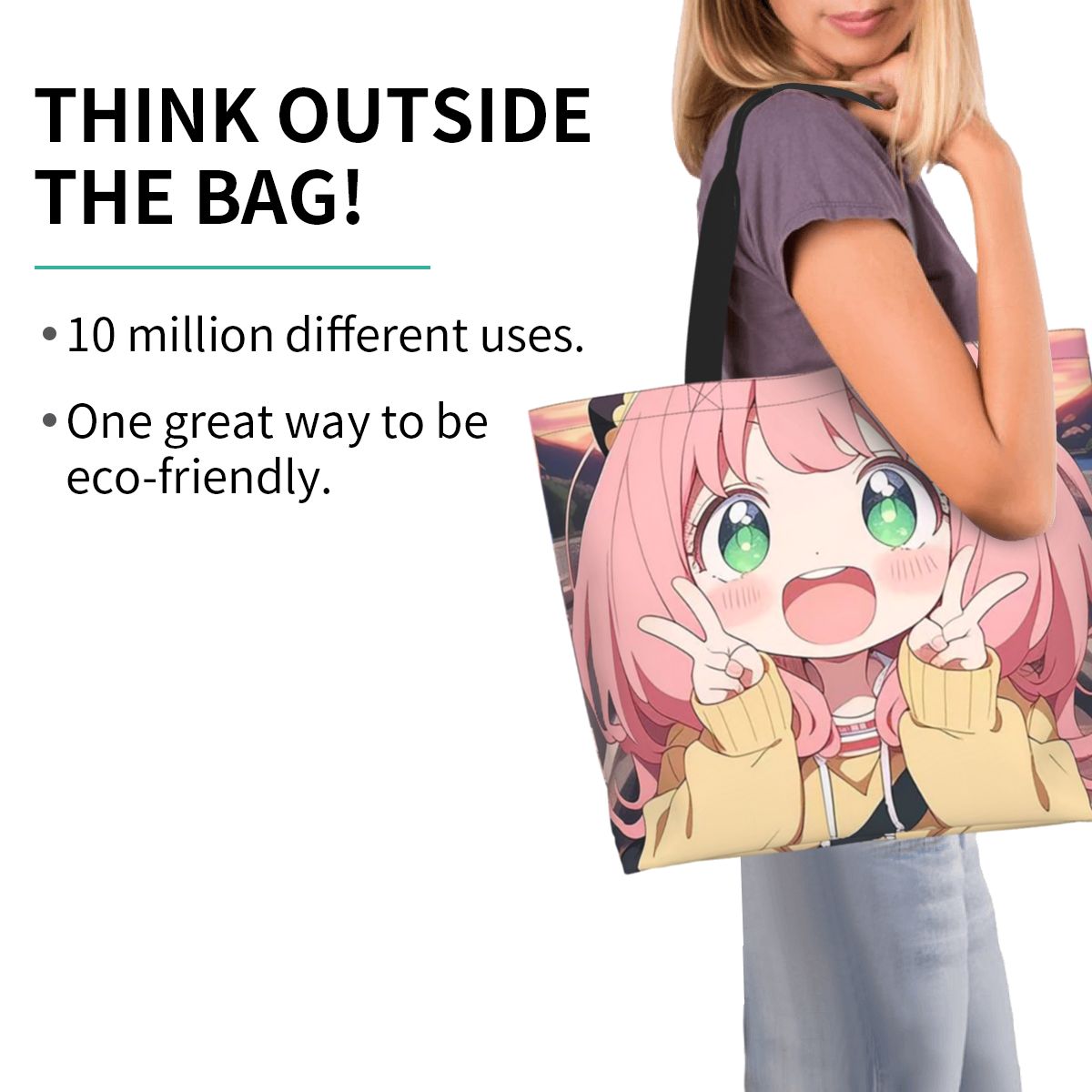 Spy X Family Anime Forger Anya - đánh giá và giá Women X Bags