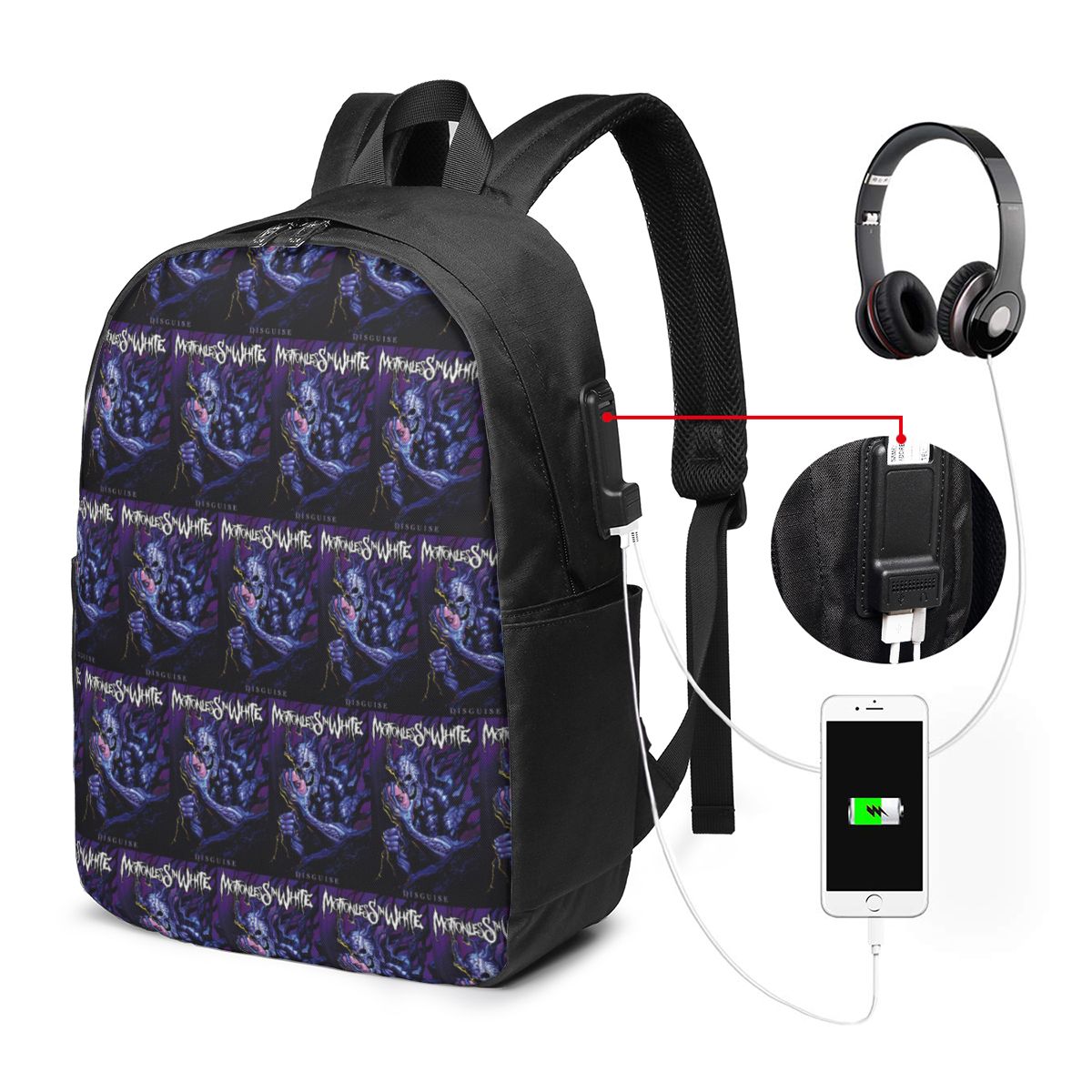 Motionless In White Backpack T - đánh giá và giá Women Bags Laptop