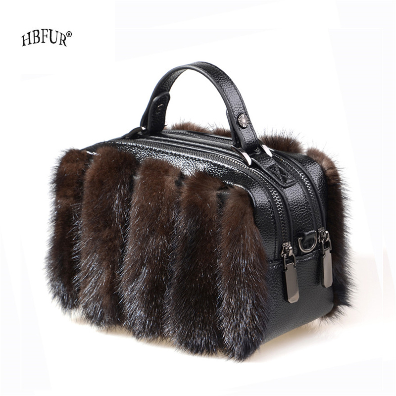 Tự Nhiên Lông Chồn Túi 2022 Cr - đánh giá và giá Women Bags Pk