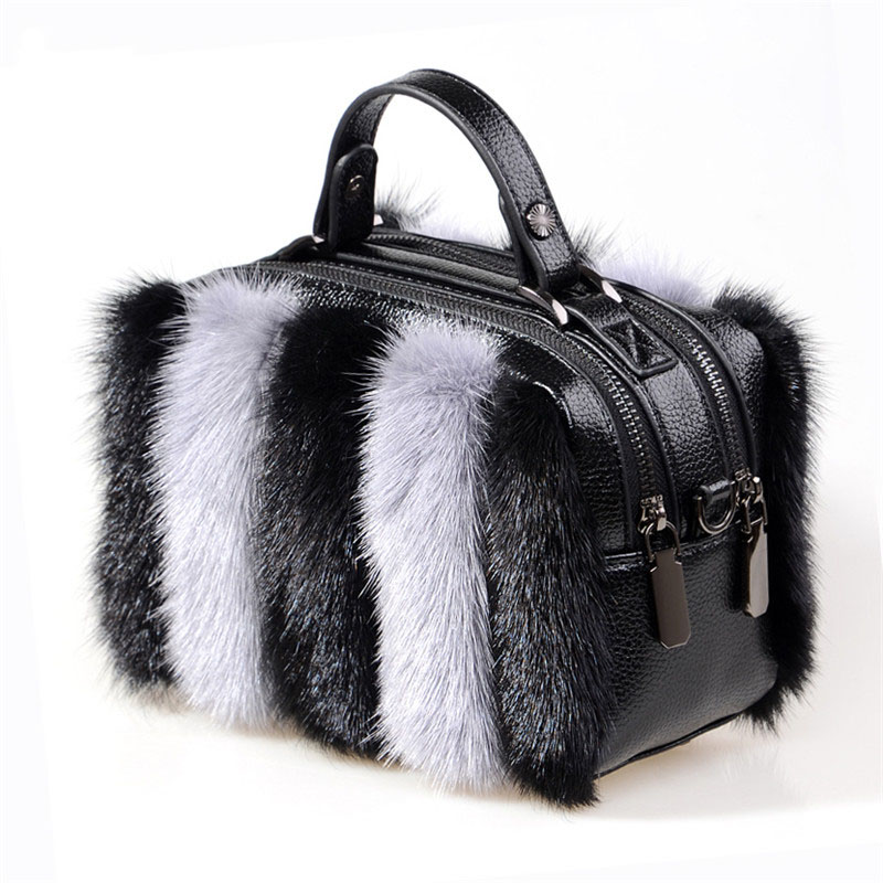 Tự Nhiên Lông Chồn Túi 2022 Cr - đánh giá và giá Women Bags Pk