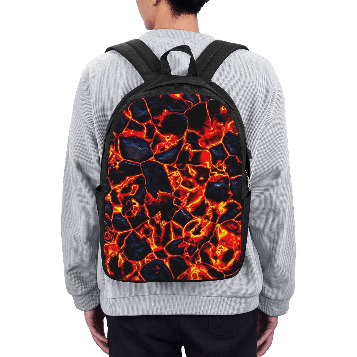 Magma Volcano Lava Fire Backpa - đánh giá và giá Women Bags Laptop