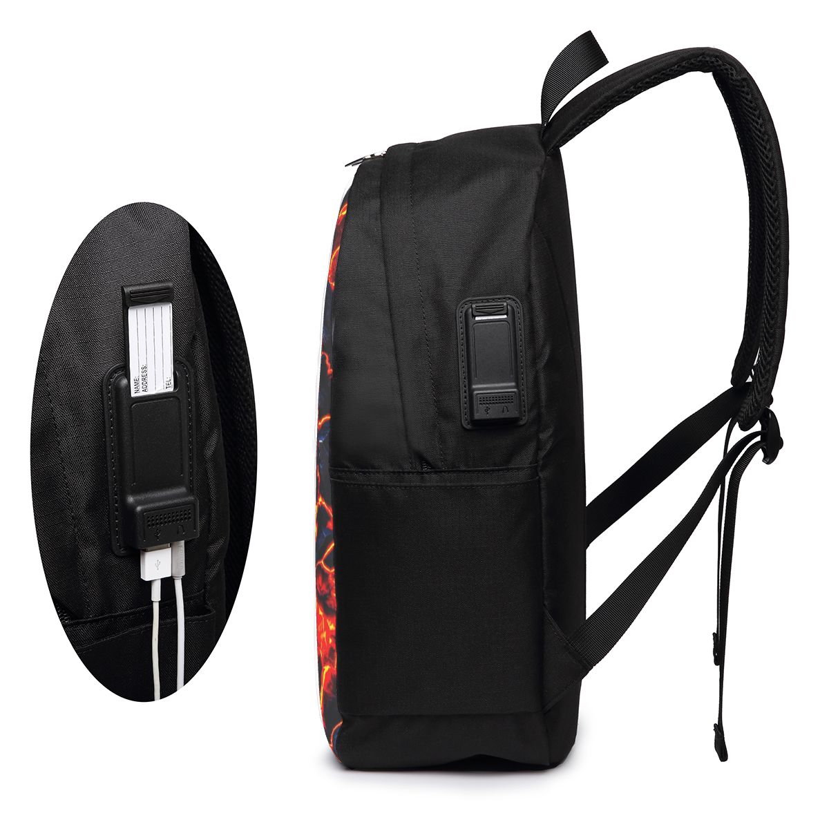 Magma Volcano Lava Fire Backpa - đánh giá và giá Women Bags Laptop