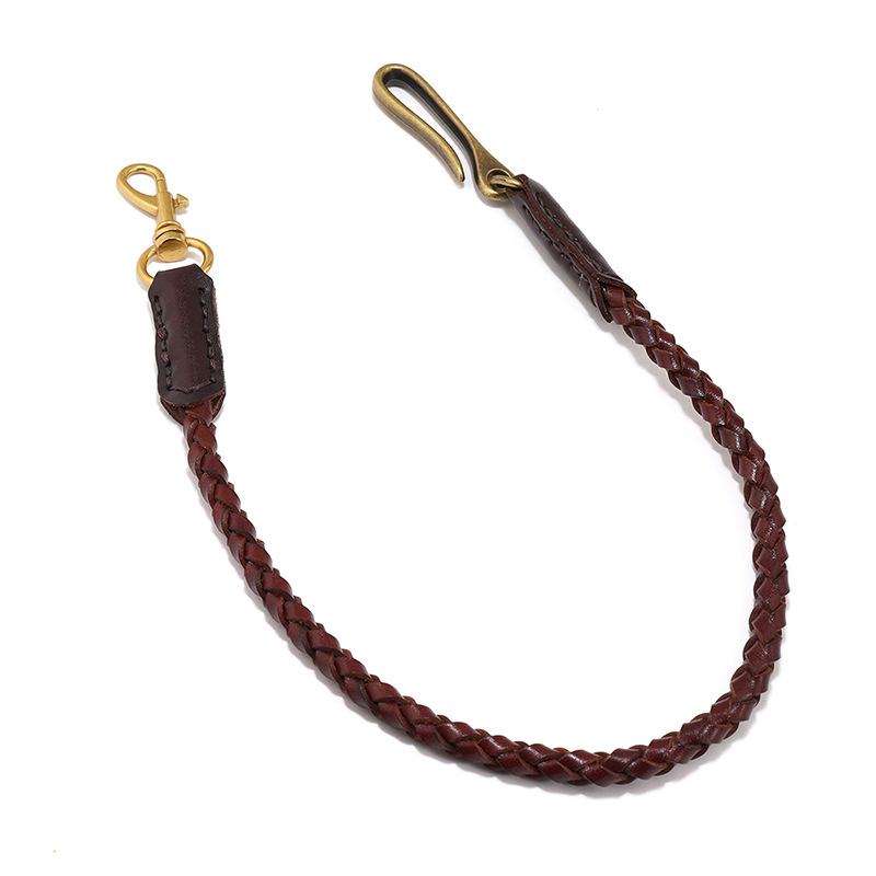 Cowhide Braided Rope Key Rings - đánh giá và giá Women Bags Pk