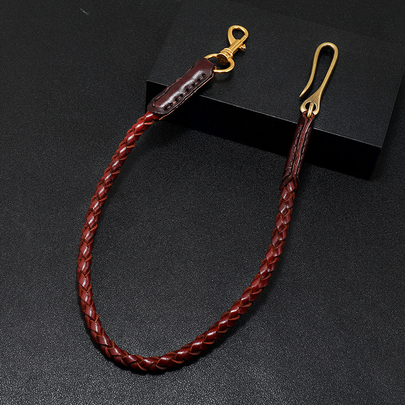 Cowhide Braided Rope Key Rings - đánh giá và giá Women Bags Pk