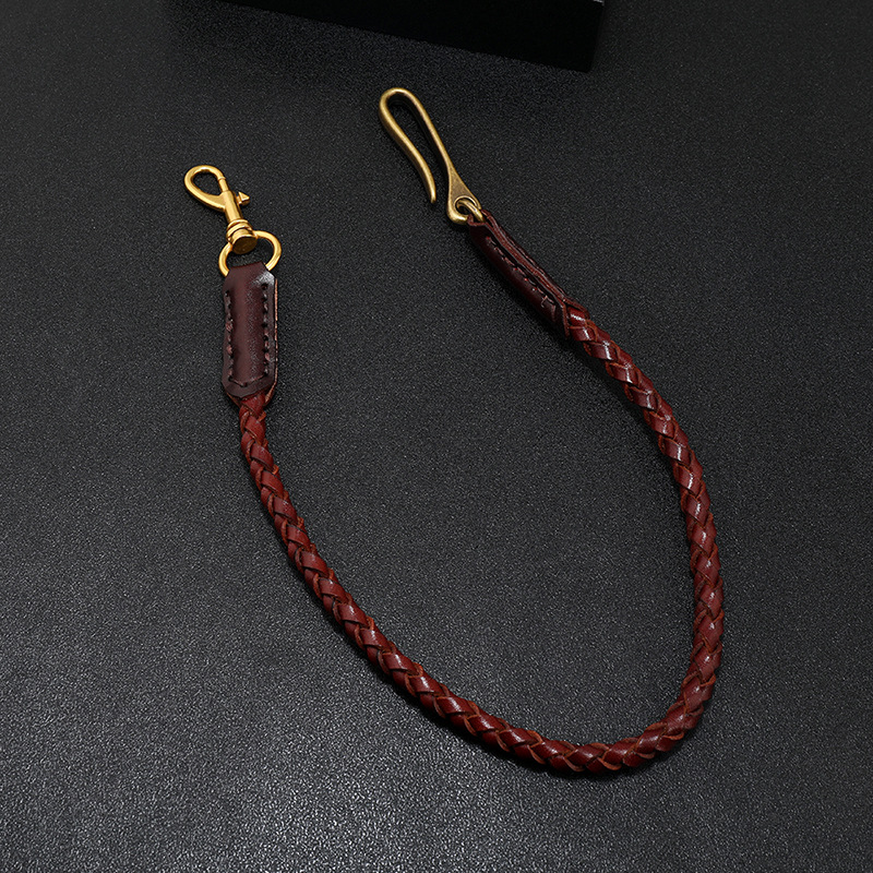 Cowhide Braided Rope Key Rings - đánh giá và giá Women Bags Pk
