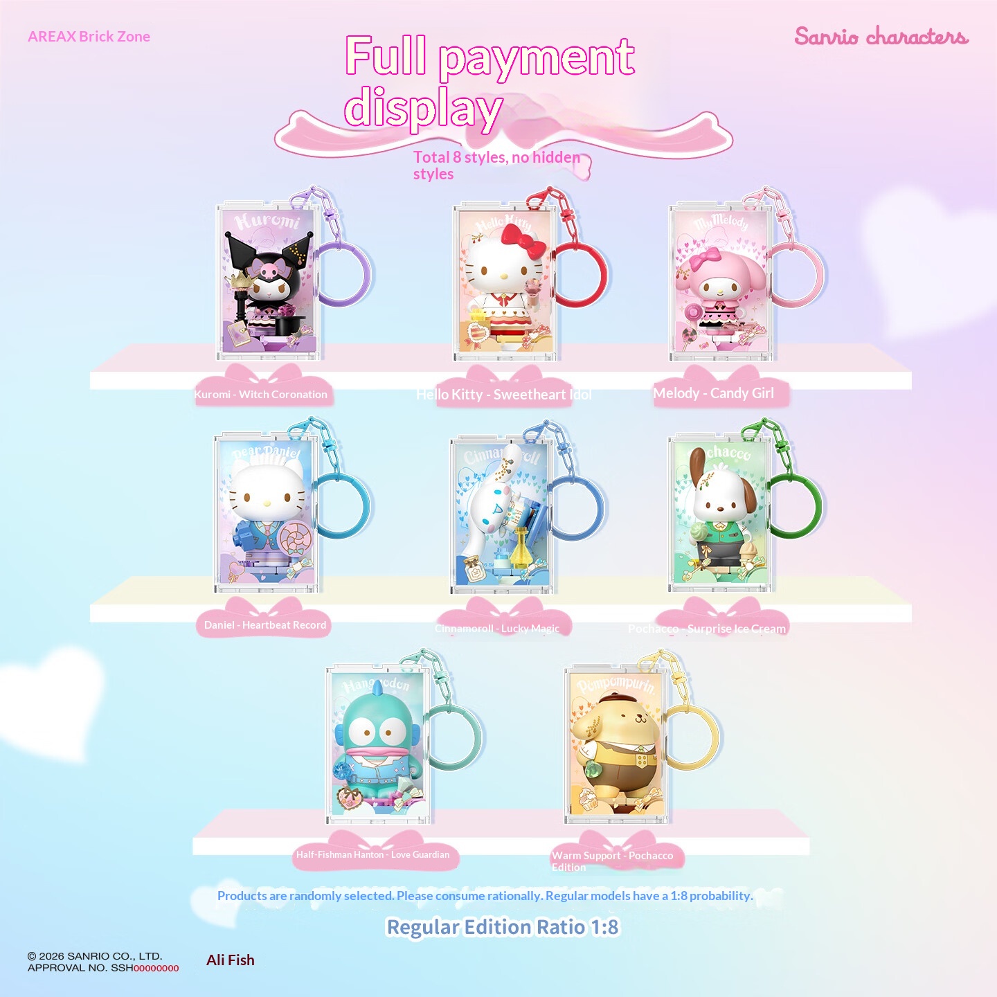 Areax Sanrio Characters Buildi - đánh giá và giá Women X Bags