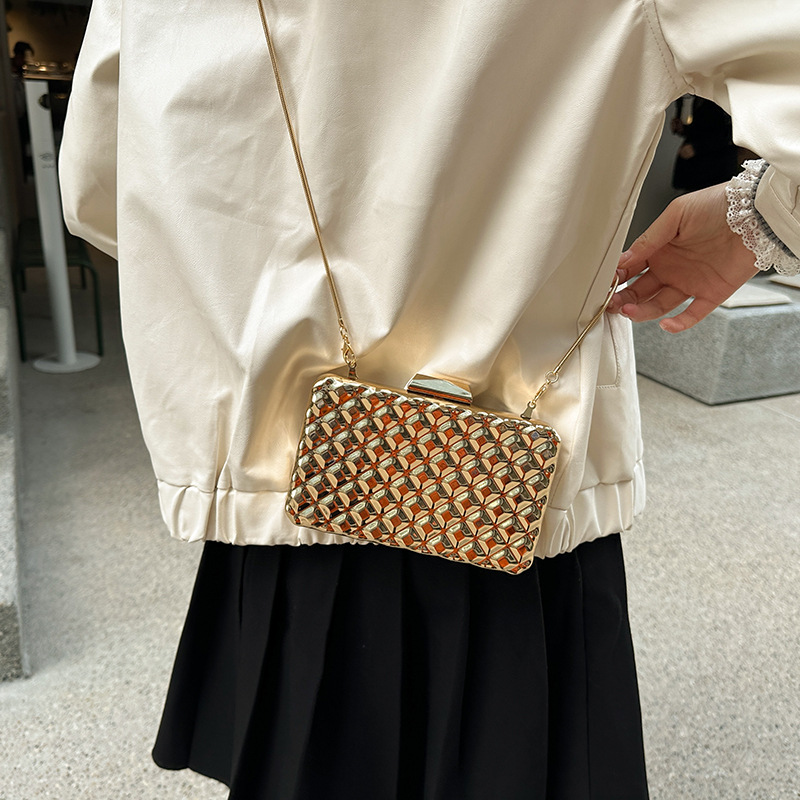 Women Gold Metallic Crossbody  - đánh giá và giá Women Bags Popular Brands