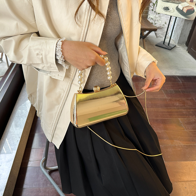 Women Gold Metallic Crossbody  - đánh giá và giá Women Bags Popular Brands