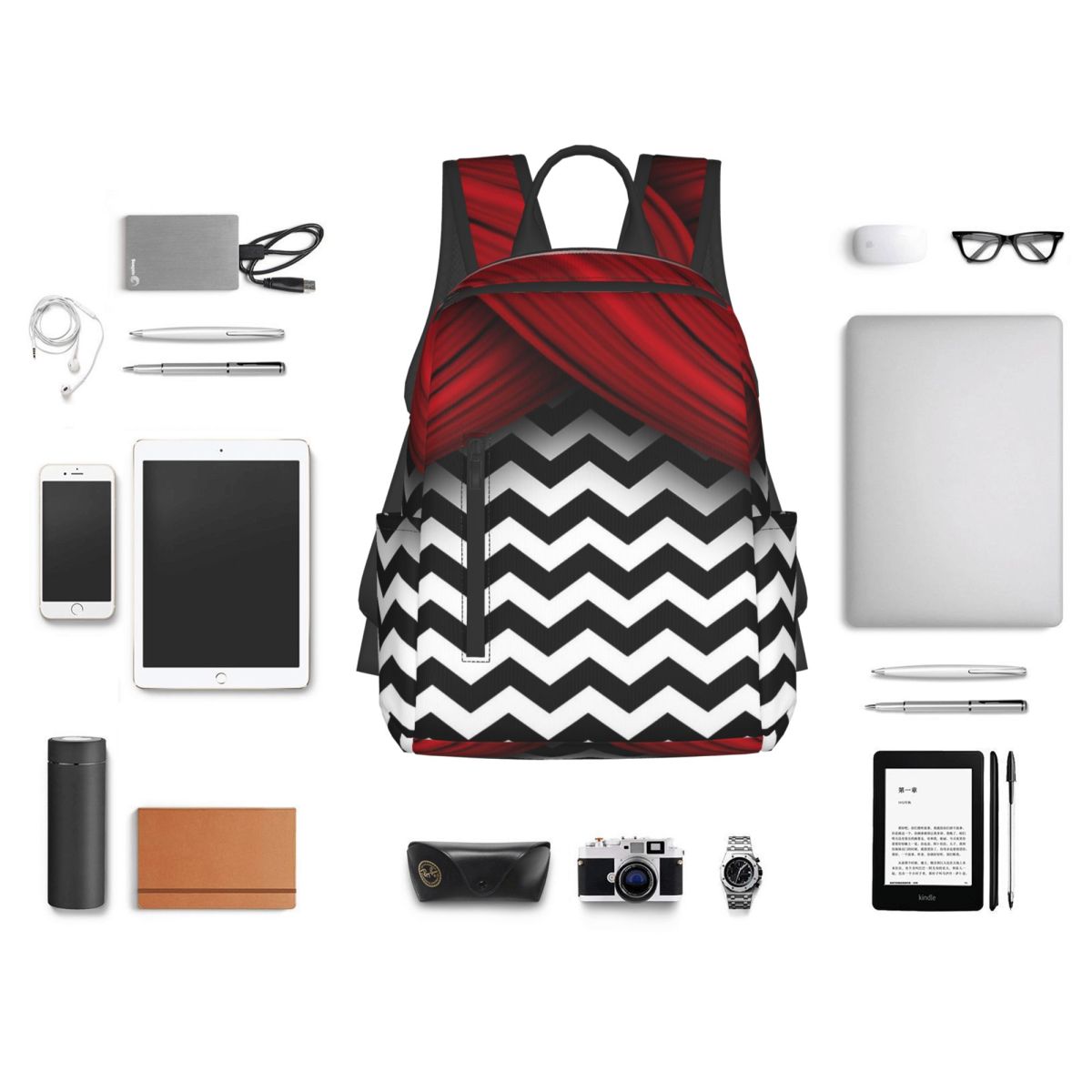 Twin Peaks Red Curtains Black  - đánh giá và giá Women Bags Laptop