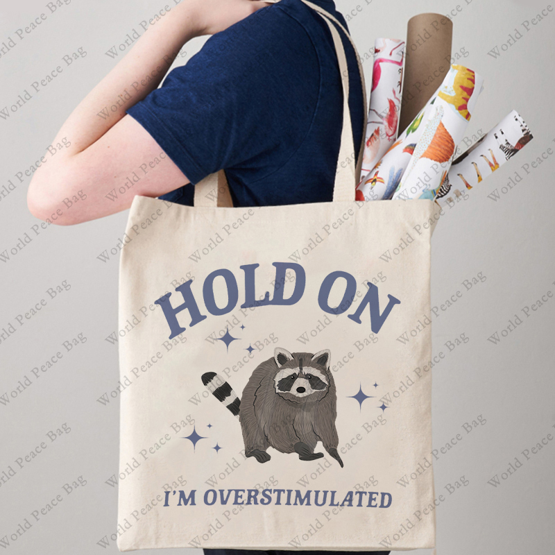 1 pc Hold On I'm Overstimulate - đánh giá và giá Women Bags Offers