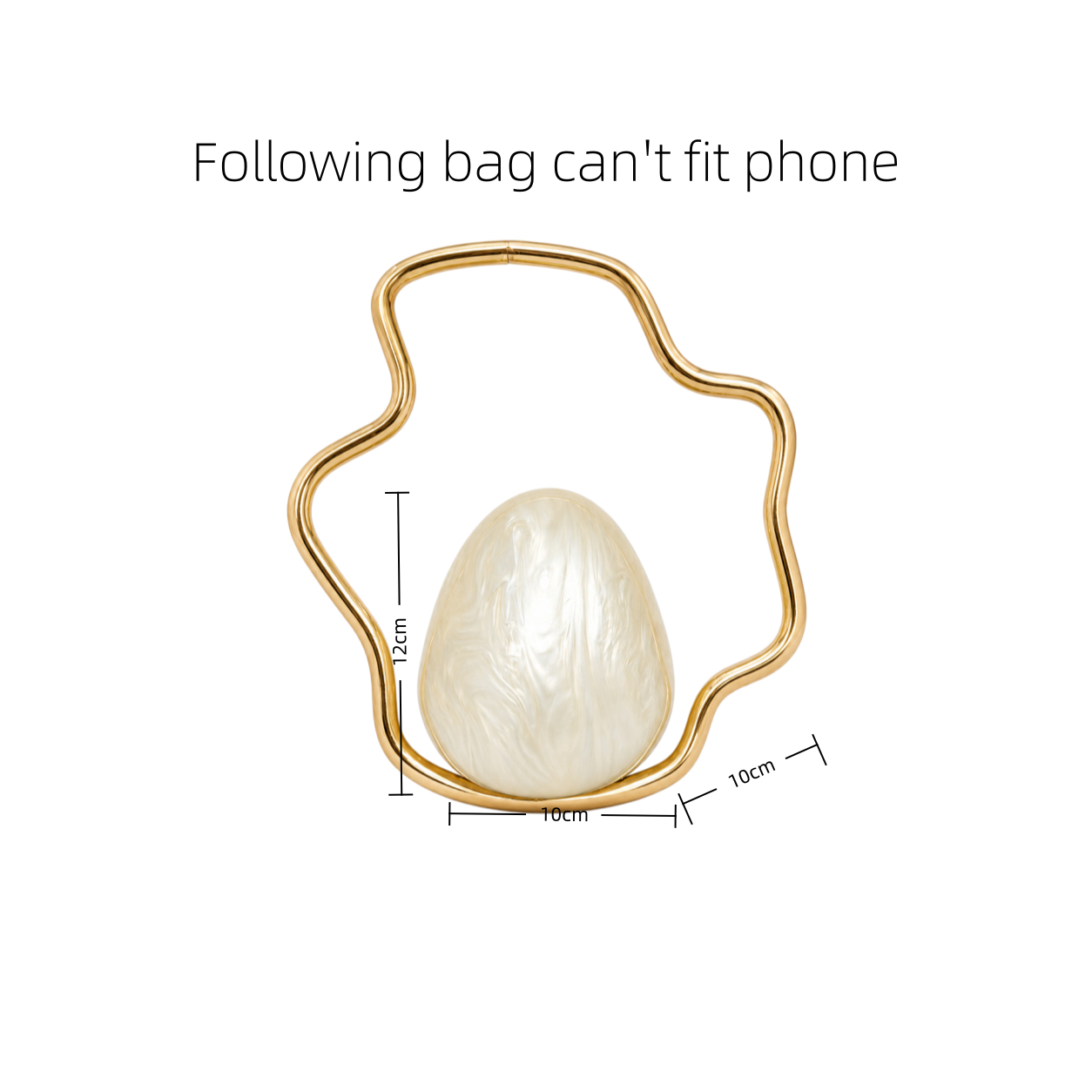 Women mini Acrylic Egg Bag Cut - đánh giá và giá Evening Bag Beaded