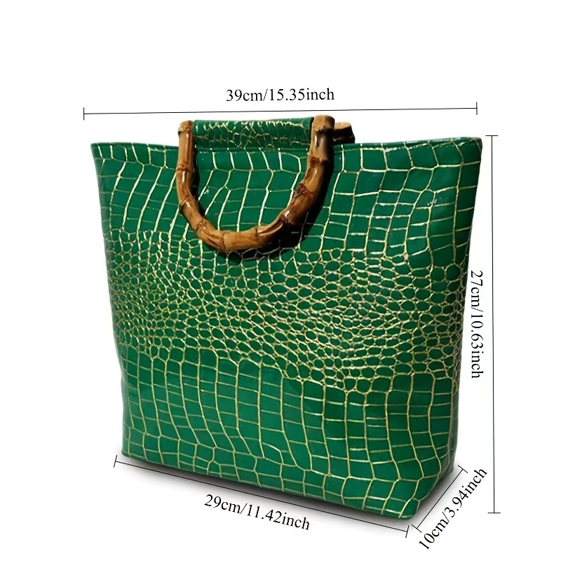 High-end faux leather emerald  - đánh giá và giá Women Bags Green