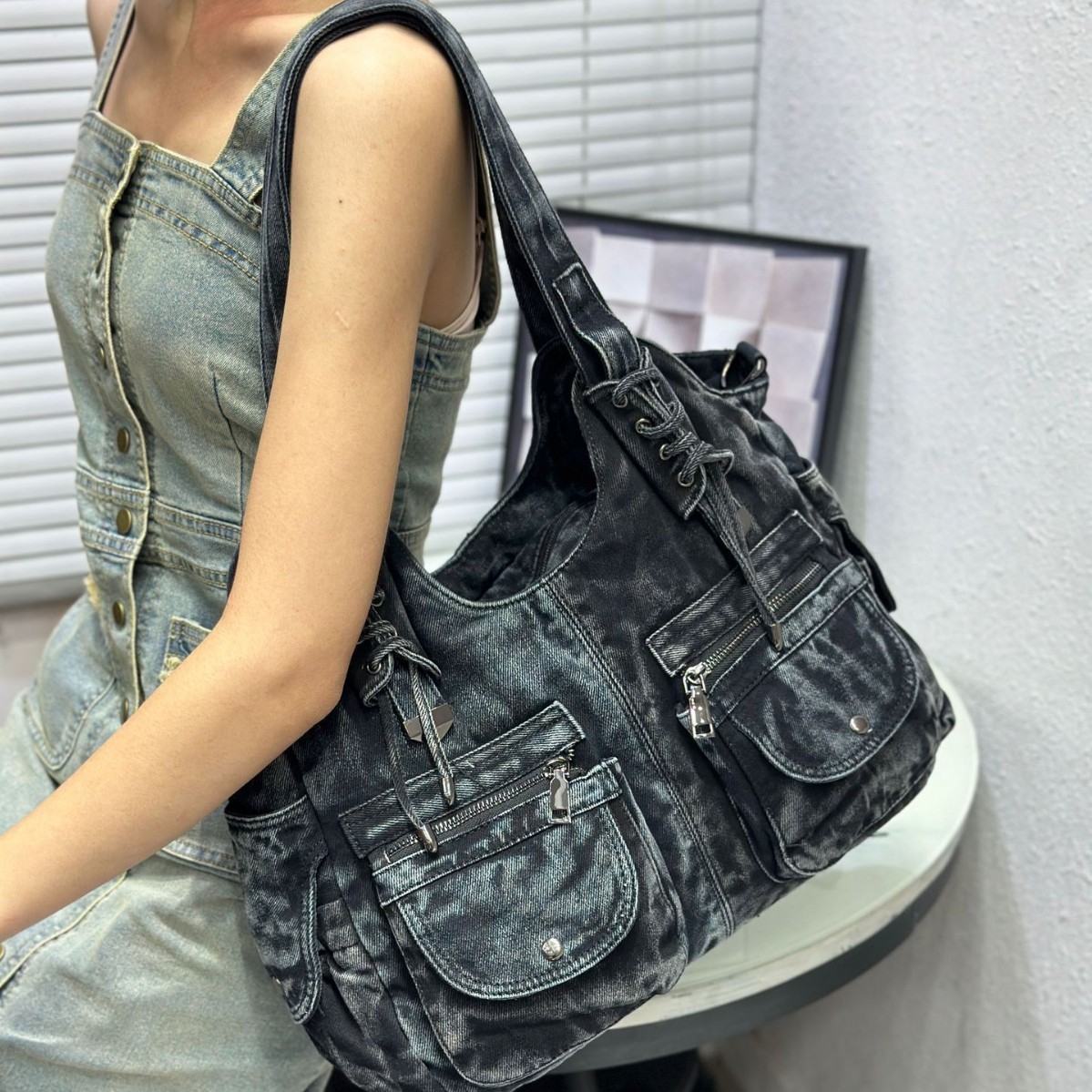 Women's Denim Bag Y2K Vintage  - đánh giá và giá Women Bags Jeans