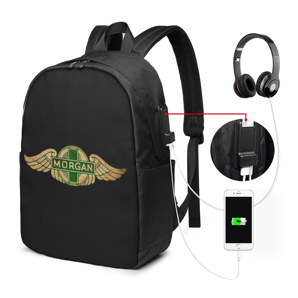 Morgan Motor Car Company Backp - đánh giá và giá Women Bags Laptop