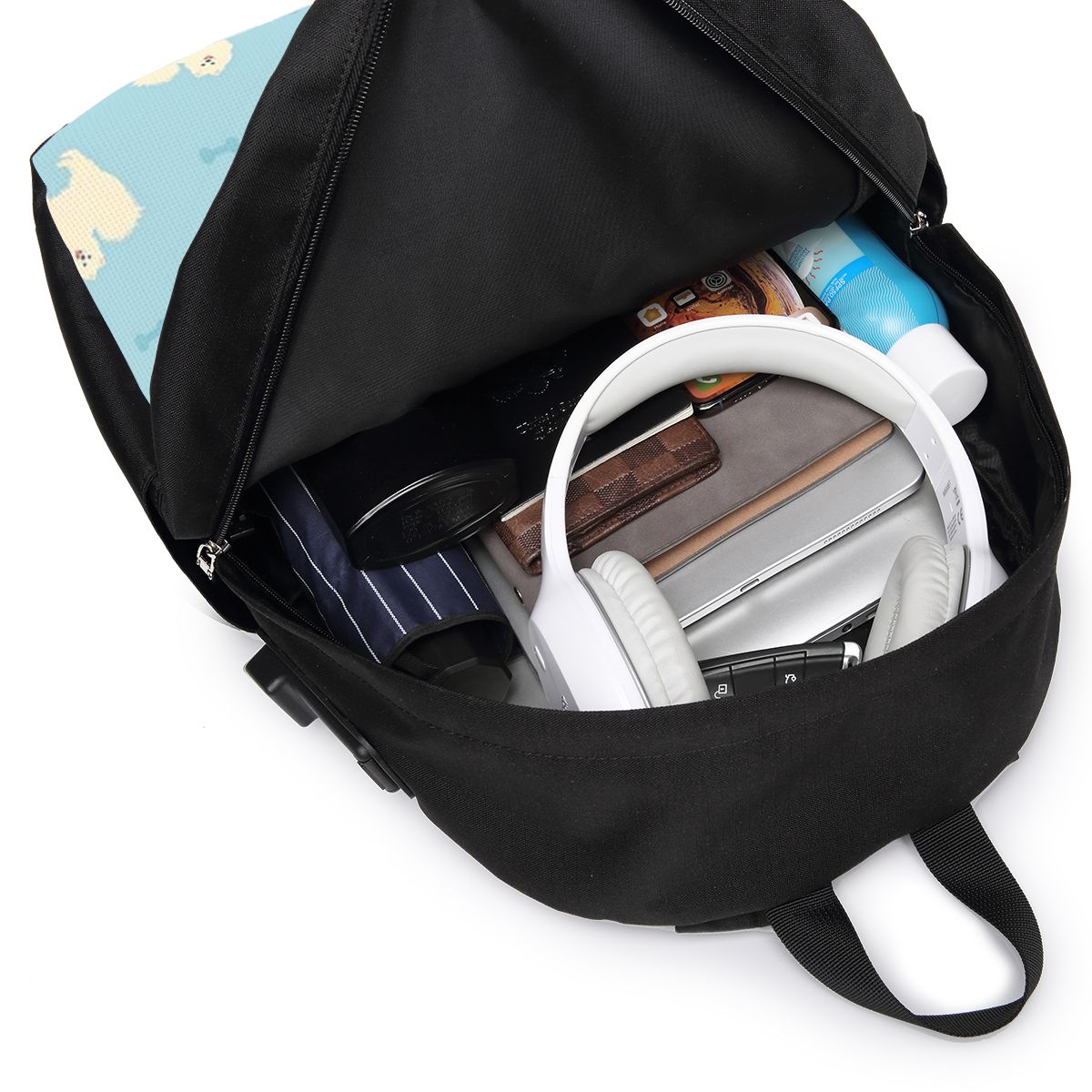 Samoyed Dog Backpack Travel No - đánh giá và giá Women Bags Laptop
