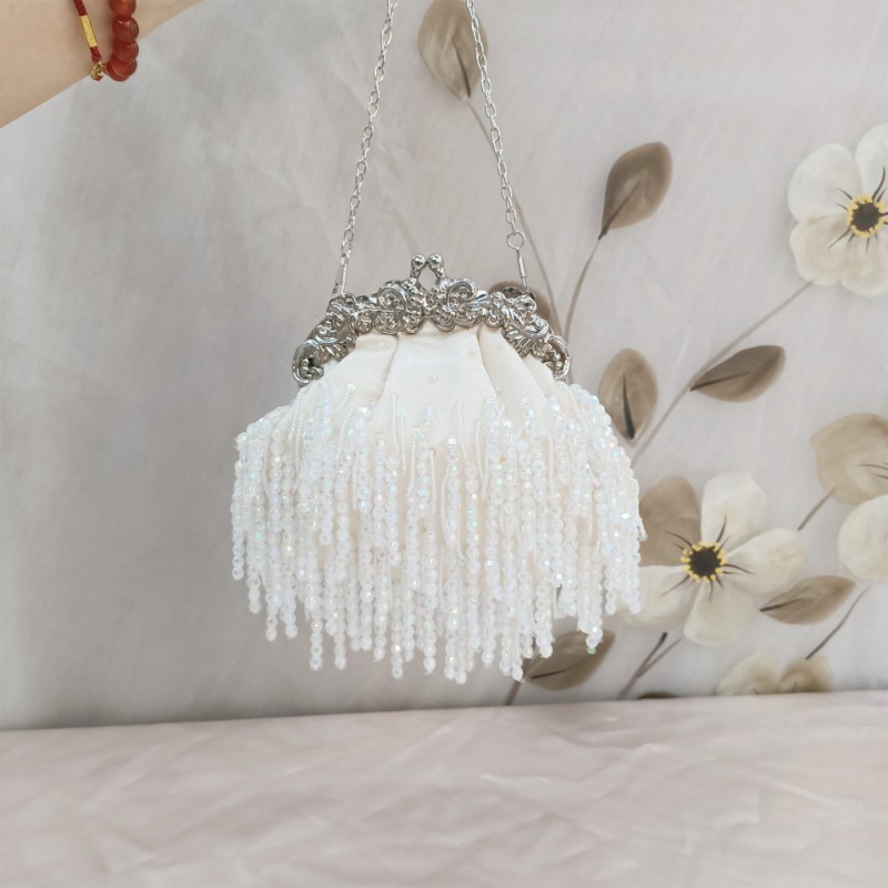 Elegant Bride Bags Vintage Tas - đánh giá và giá Evening Bag Beaded