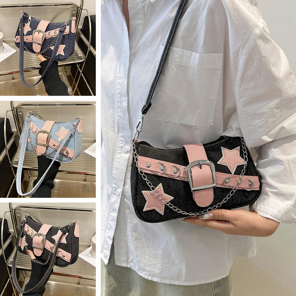 Fashion Women's Handbags Denim - đánh giá và giá Women Bags Jeans