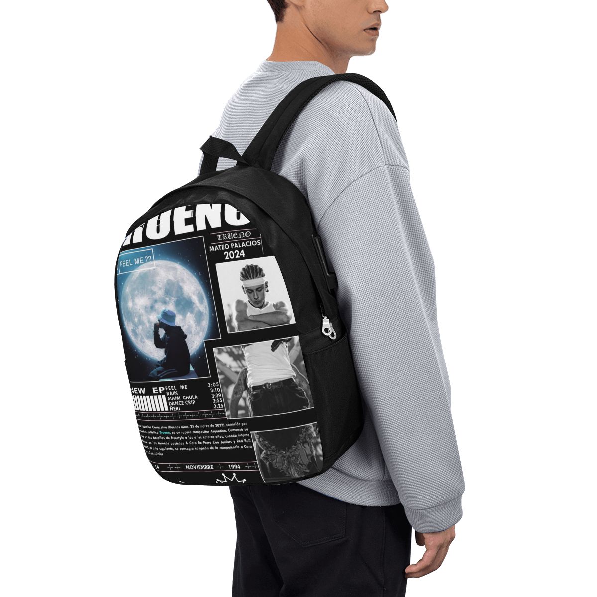 Funny Trueno Hip Hop Rapper Ba - đánh giá và giá Women Bags Laptop
