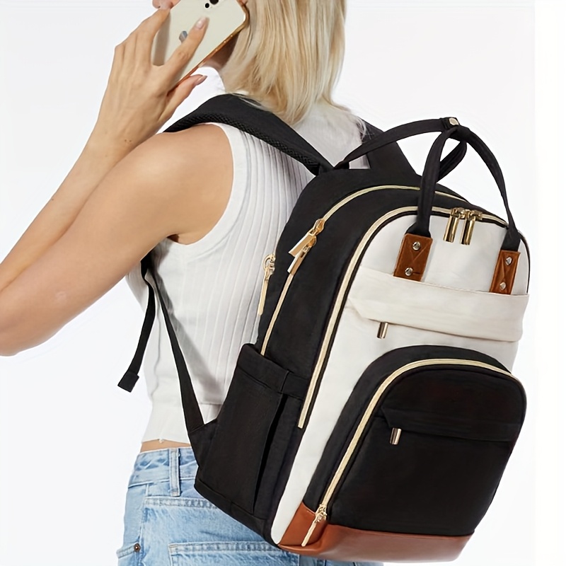 Ba lô laptop hai màu dành cho  - đánh giá và giá Women Bags Laptop