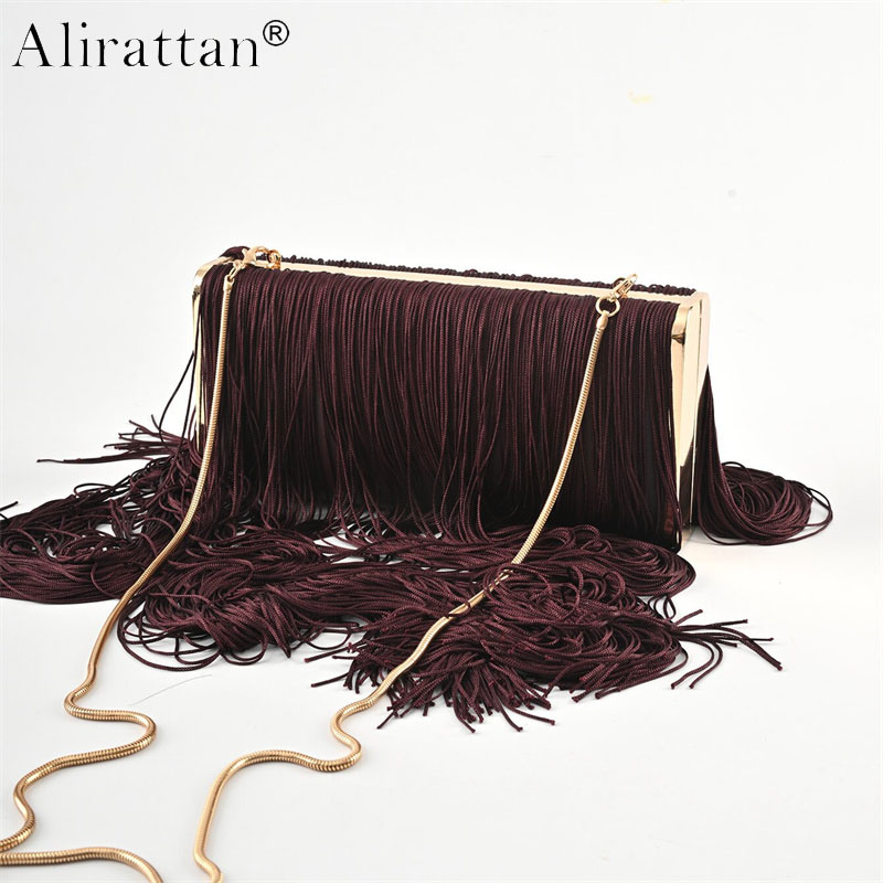 New Long Tassel Handmade Eveni - đánh giá và giá Evening Bag Beaded