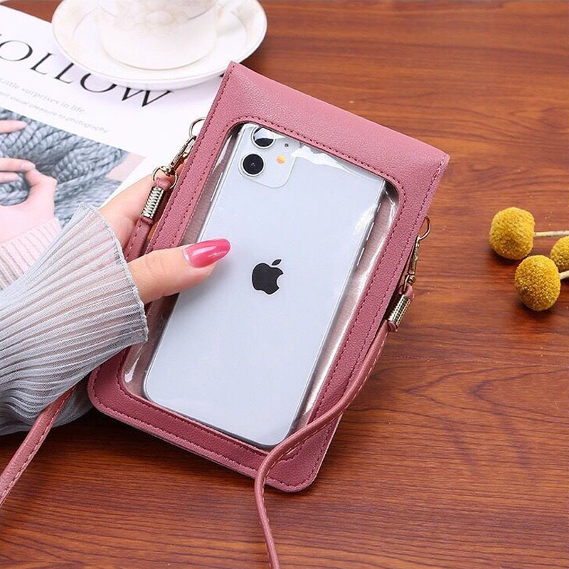 Cute Cartoon Pattern Touch-Scr - đánh giá và giá Phone Bag Crossbody