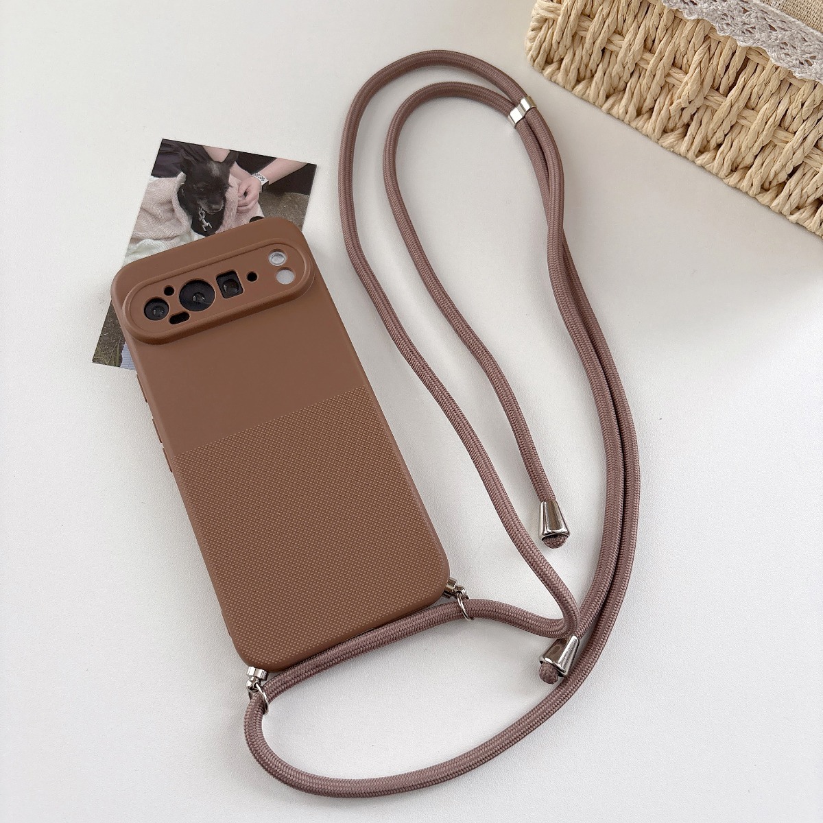 Crossbody Lanyard Strap Matte  - đánh giá và giá Phone Bag Crossbody