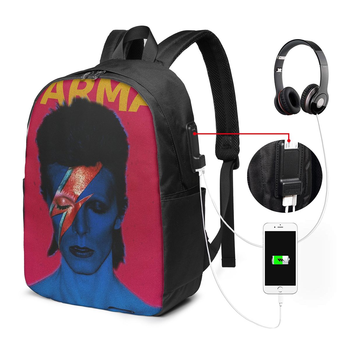 Davids Bowied Backpack Travel  - đánh giá và giá Women Bags Laptop