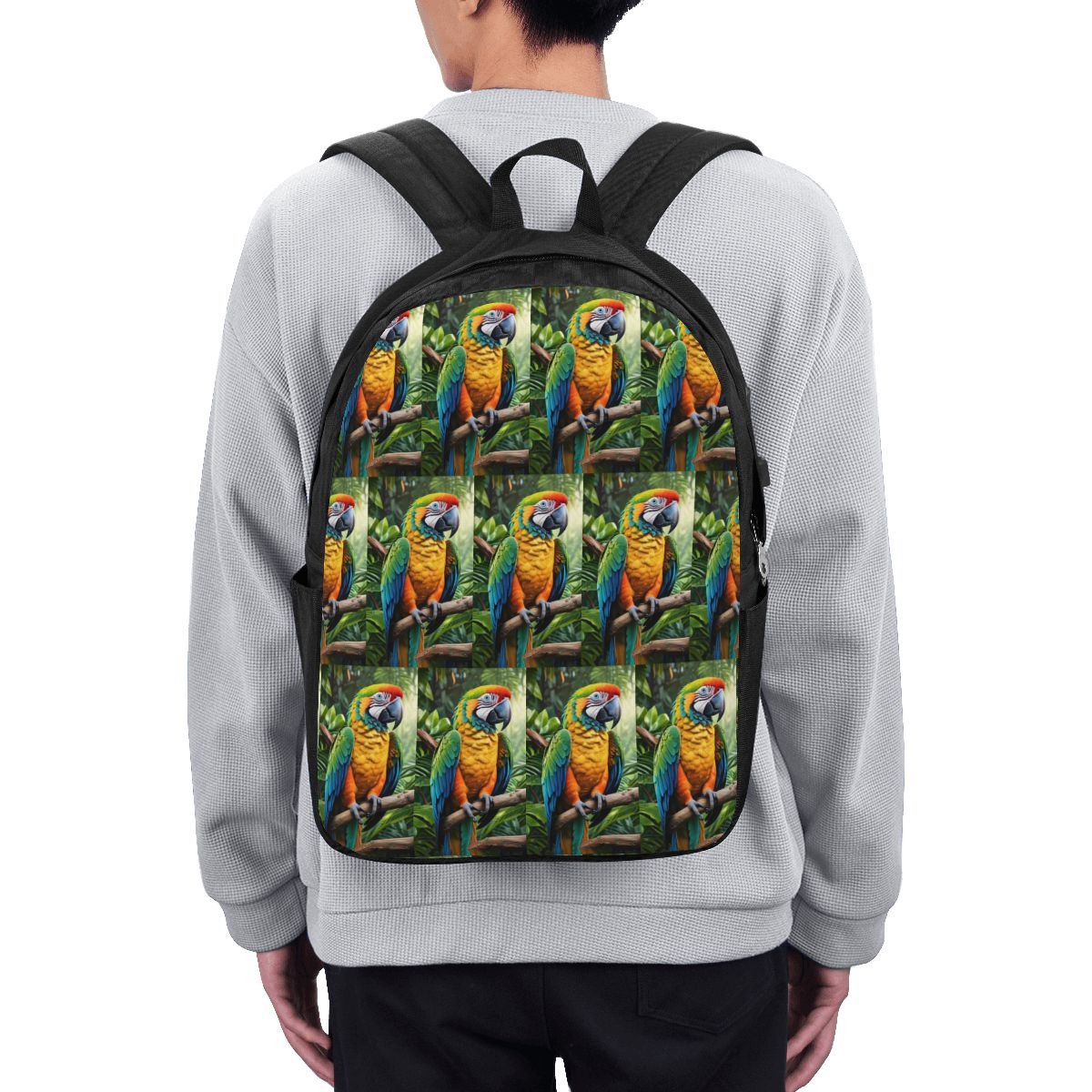 Cute Macaw Parrots Backpack Tr - đánh giá và giá Women Bags Laptop