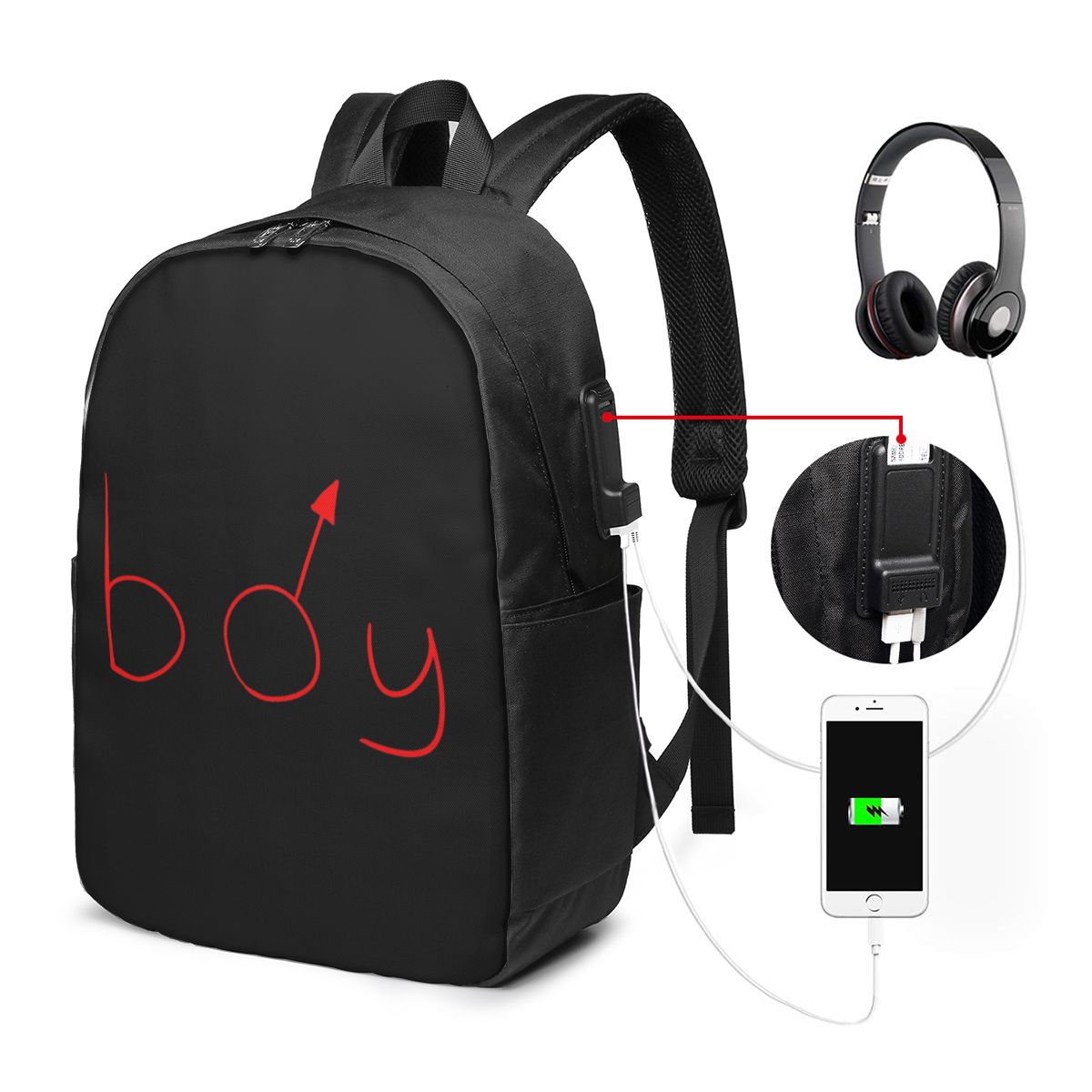 Boymoder Hat And Shirt Backpac - đánh giá và giá Women Bags Laptop