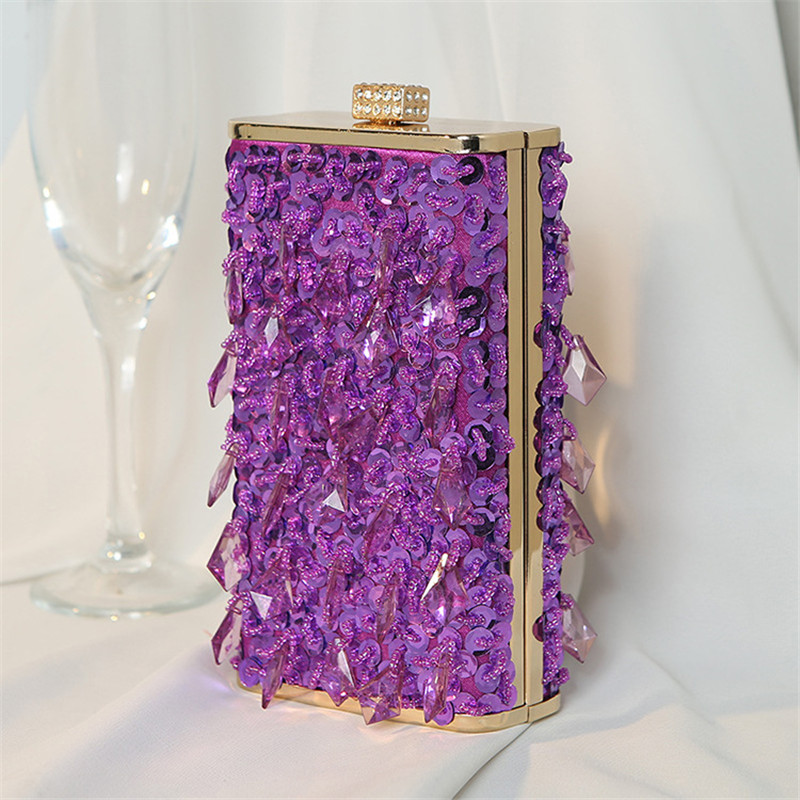 XMESSUN Kim Cương Mới Tối Túi  - đánh giá và giá Evening Bag Beaded