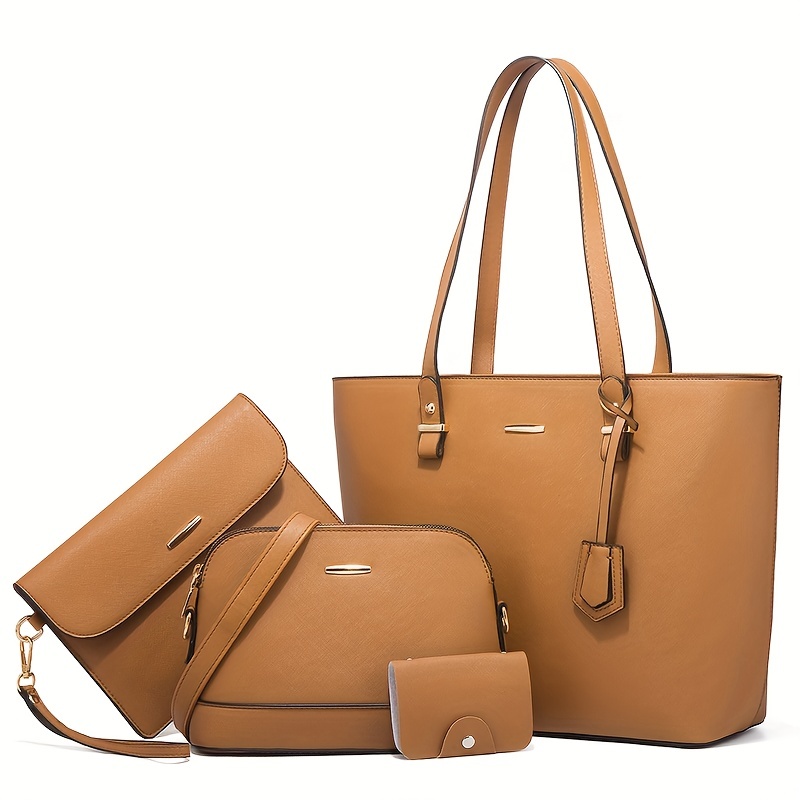 4pcs Fashion Women's Bag Sets  - đánh giá và giá Women Bags Casual