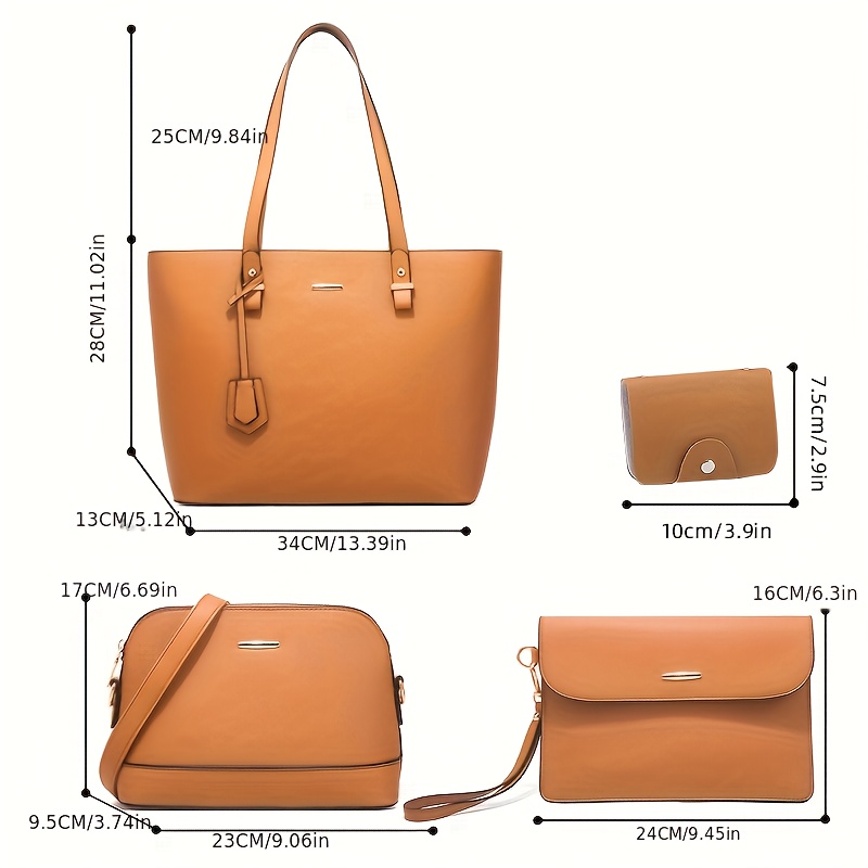 4pcs Fashion Women's Bag Sets  - đánh giá và giá Women Bags Casual