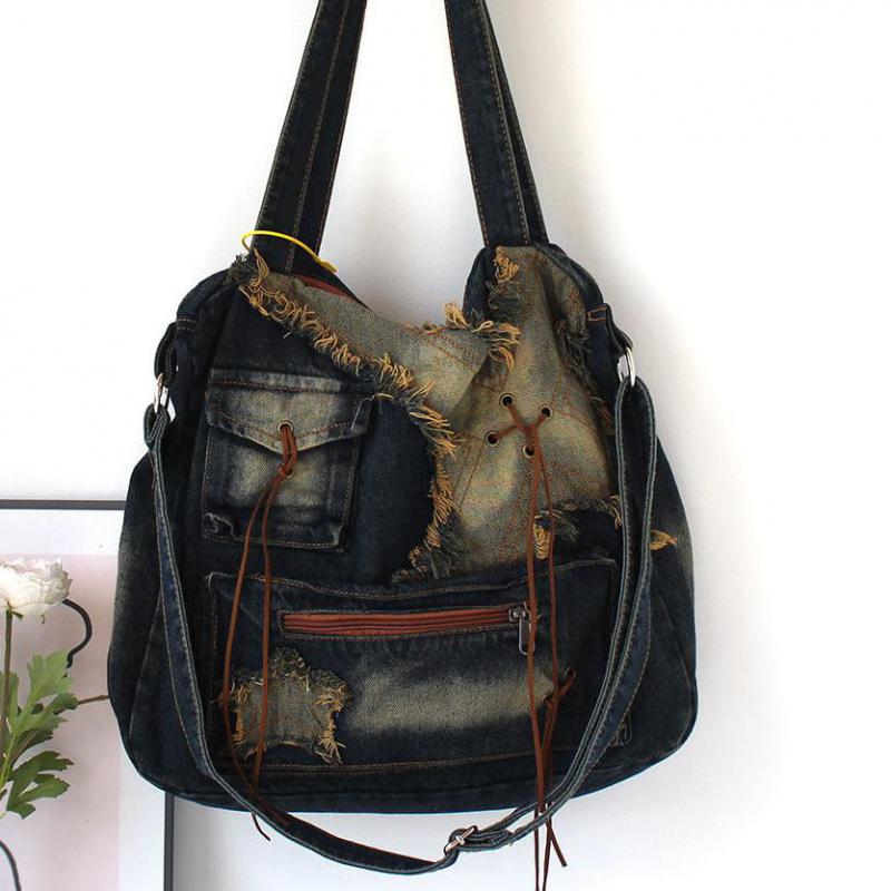 Y2k Wasteland Stray Retro  Den - đánh giá và giá Women Bags Jeans