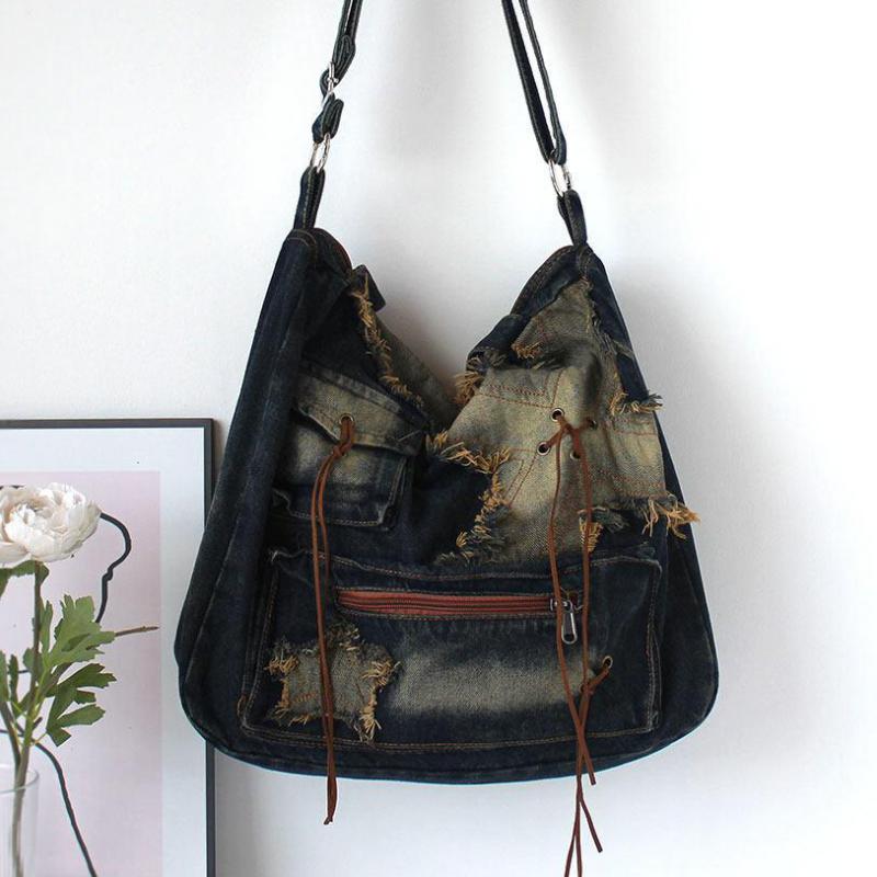 Y2k Wasteland Stray Retro  Den - đánh giá và giá Women Bags Jeans